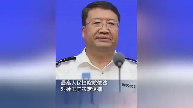 最高人民检察院依法对孙玉宁决定逮捕